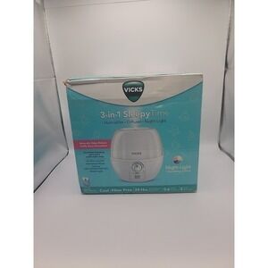 Vicks 3-in-1 Sleepy Time Humidifier Diffuser Nightlight Color Changing